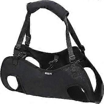 Pet lifting harness for disabled and elderly dogs with handle safety buckle adjustable