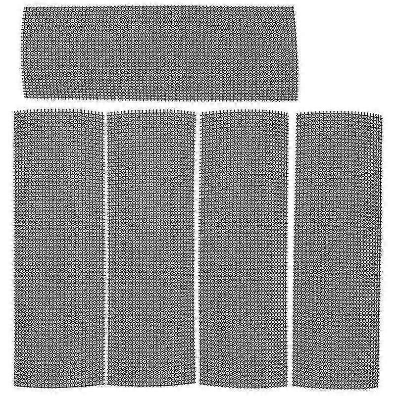 Flower Pot Hole Grid Mat Bottom Grid Mat 4 polegadas X 12 polegadas 5 peças de junta bonsai rede de drenagem