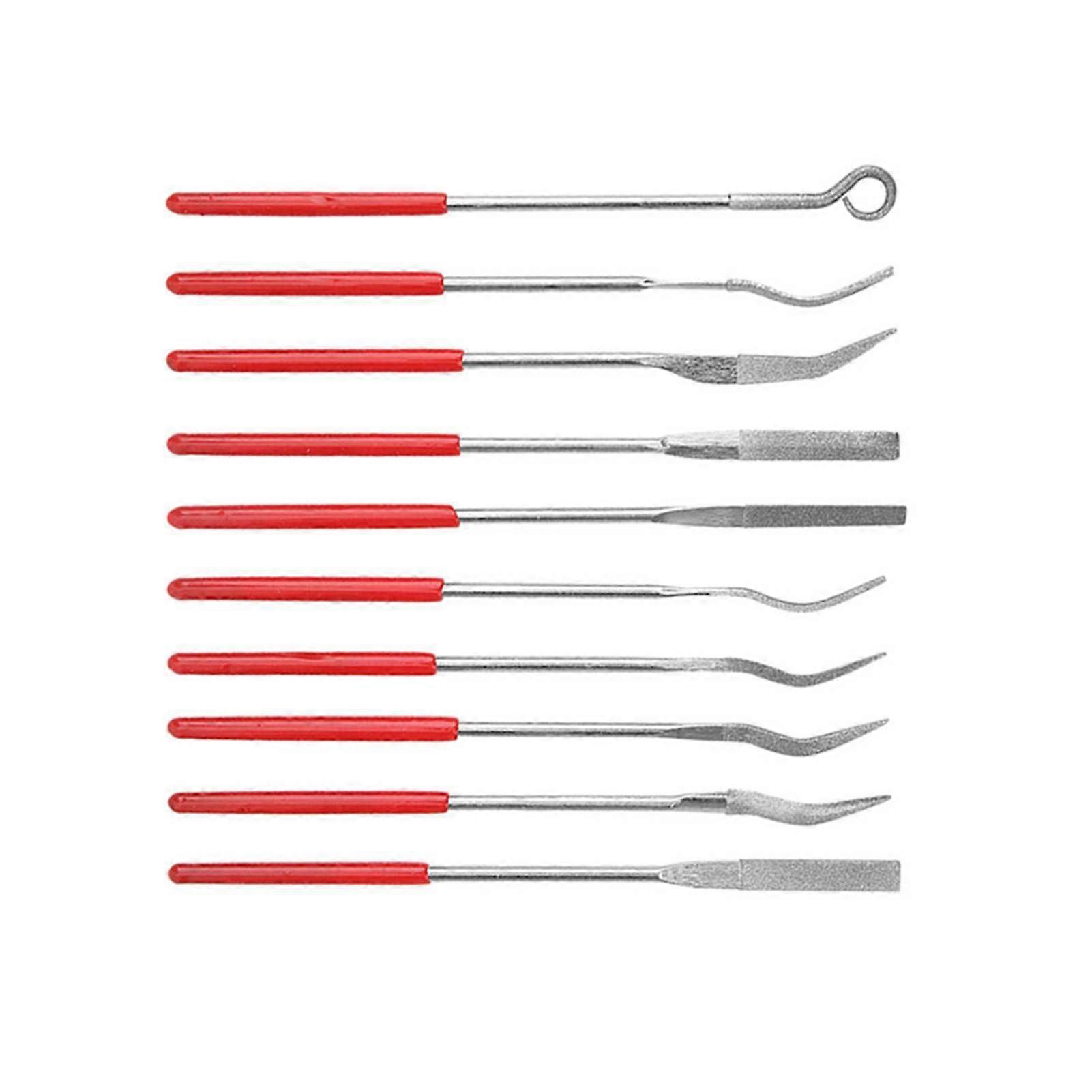 Diamond File Set Common Abrasive Special shaped Grinding Multi Function Manual Tools