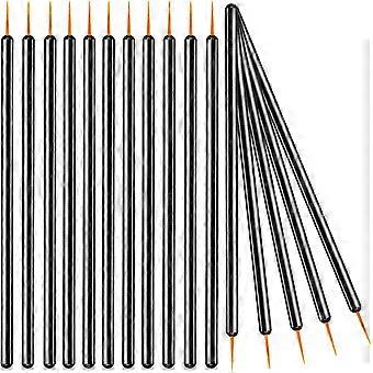 100 Pack Eyeliner Brush, Disposable Ultra-fine Point Applicator Cosmetic Eye Wands Liner Makeup Tool