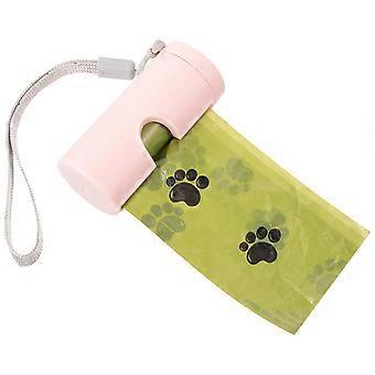 Dog Waste Bag Holder for Convenient Pickup with 1Set Dispenser