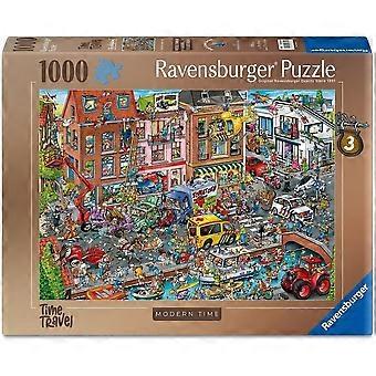 Ravensburger Ray's Comic Series - Time Travel No.3 Modern Times Jigsaw Puzzle (1000 Pieces)
