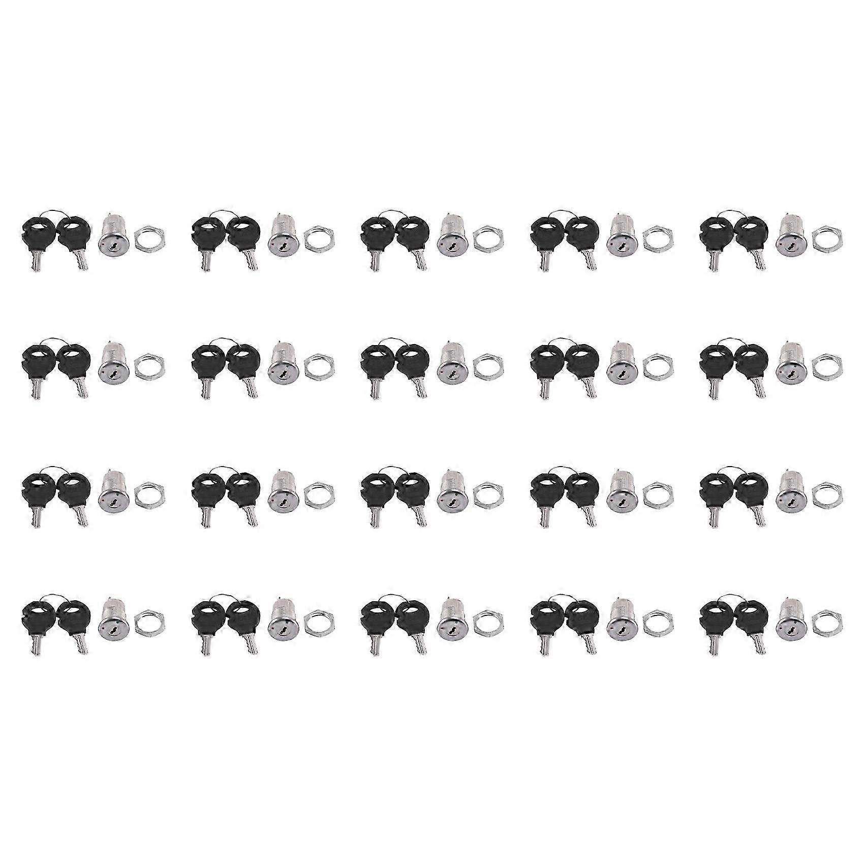 20X on Off Two Terminals Keyswitch Keylock Switch W Keys