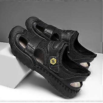 Brand Men Shoes Casual Shoes Hiking Handmade Sandals Lightweight Non-slip Driving Flats Moccasin Climbing Outdoor Shoes Beach