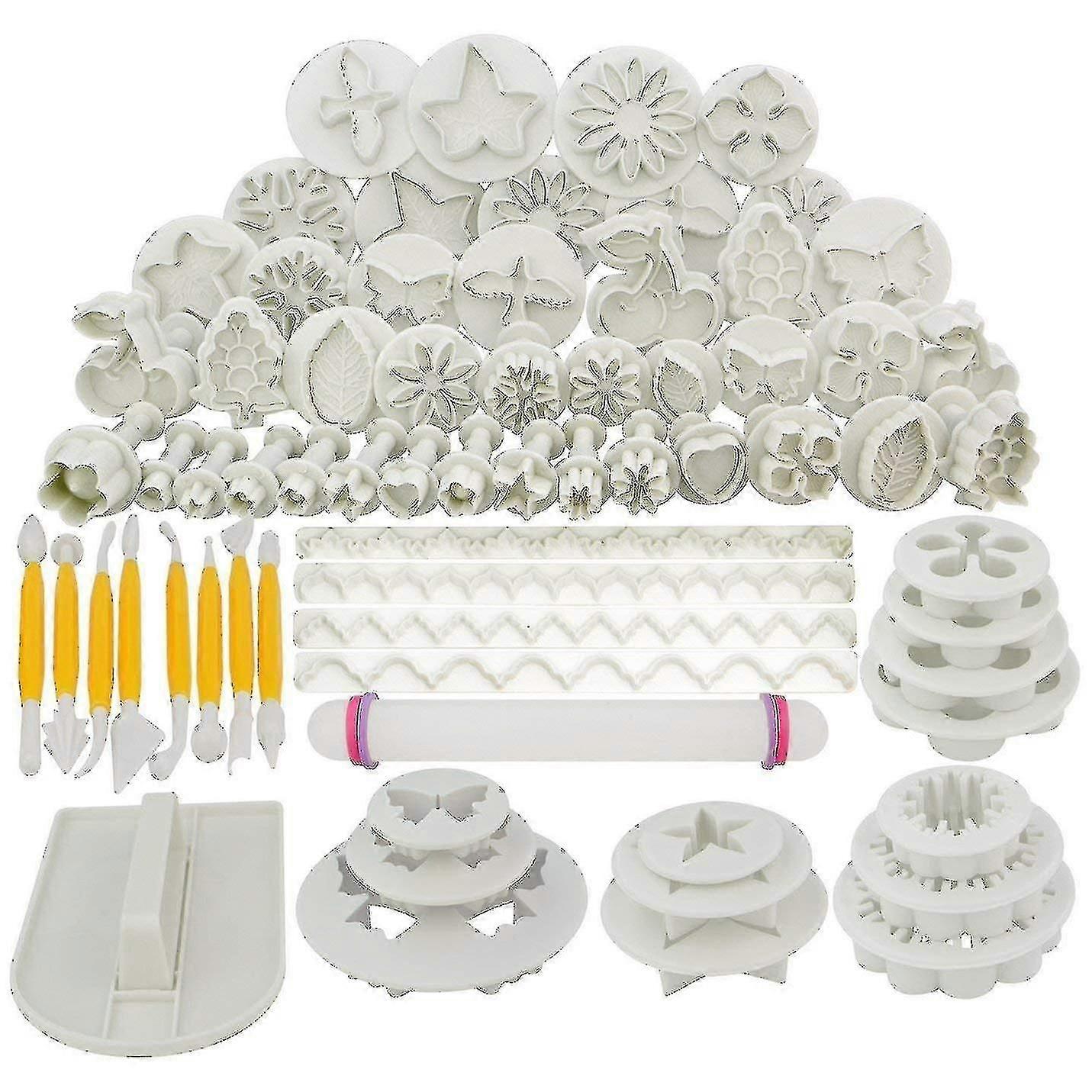 68pcs Cake Bakeware Sugarcraft Icing Decoration Kit