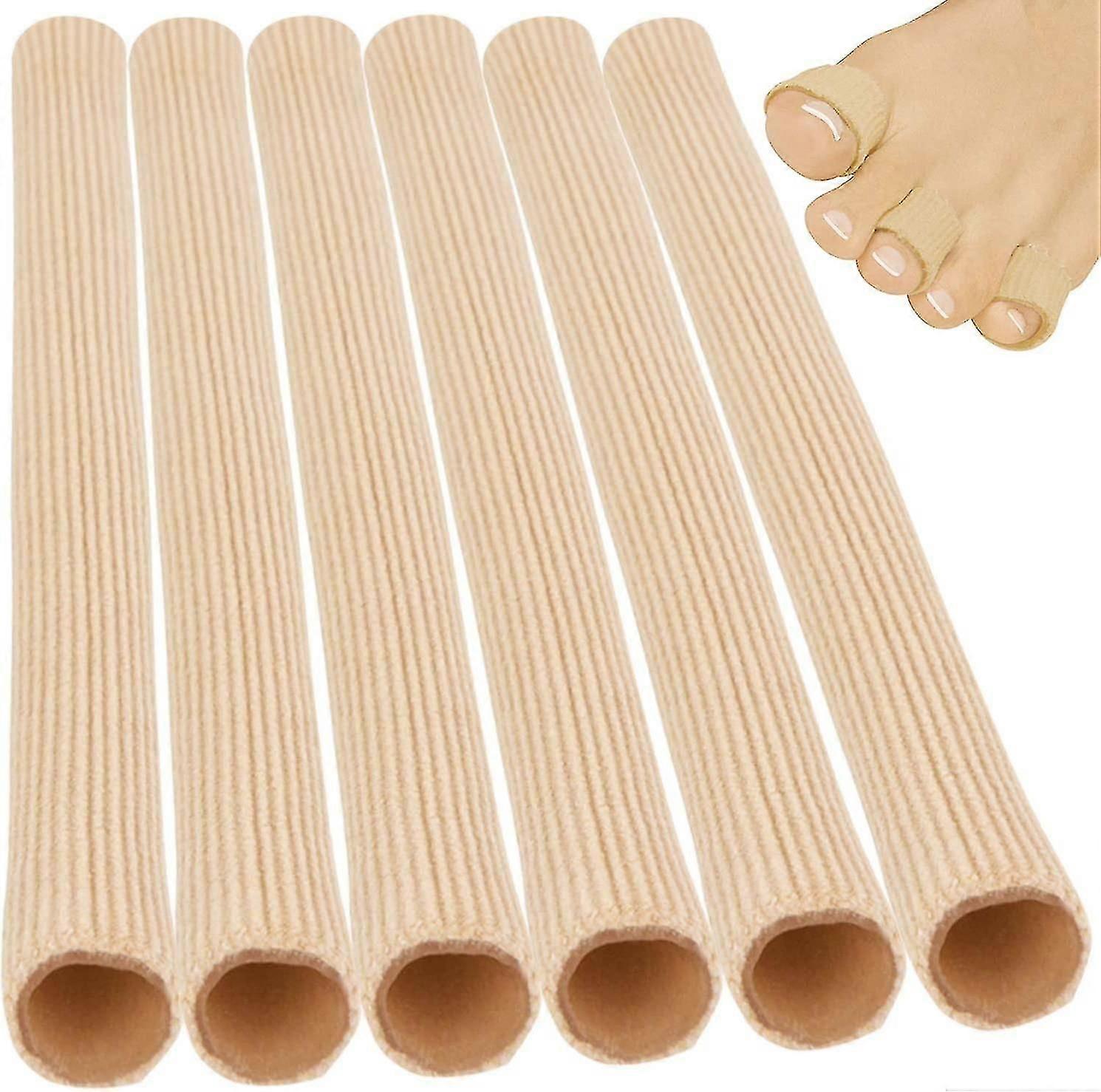 Sunrain Toe Covers [6-pack] - Silicone Toe Protector Compression Pads