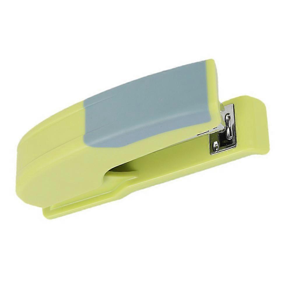 1Pc Creative Stapler Durable Stapler Book Binding Tool Office Supply (Random Color)