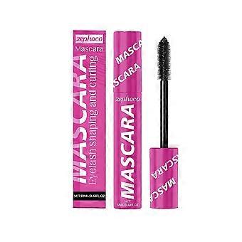 Long-Lasting Volumizing Mascara with Natural Curl & Thickness | Nourishing Formula with Castor Oil & Stearic Acid for Instant Volume, Perfect Curl & L