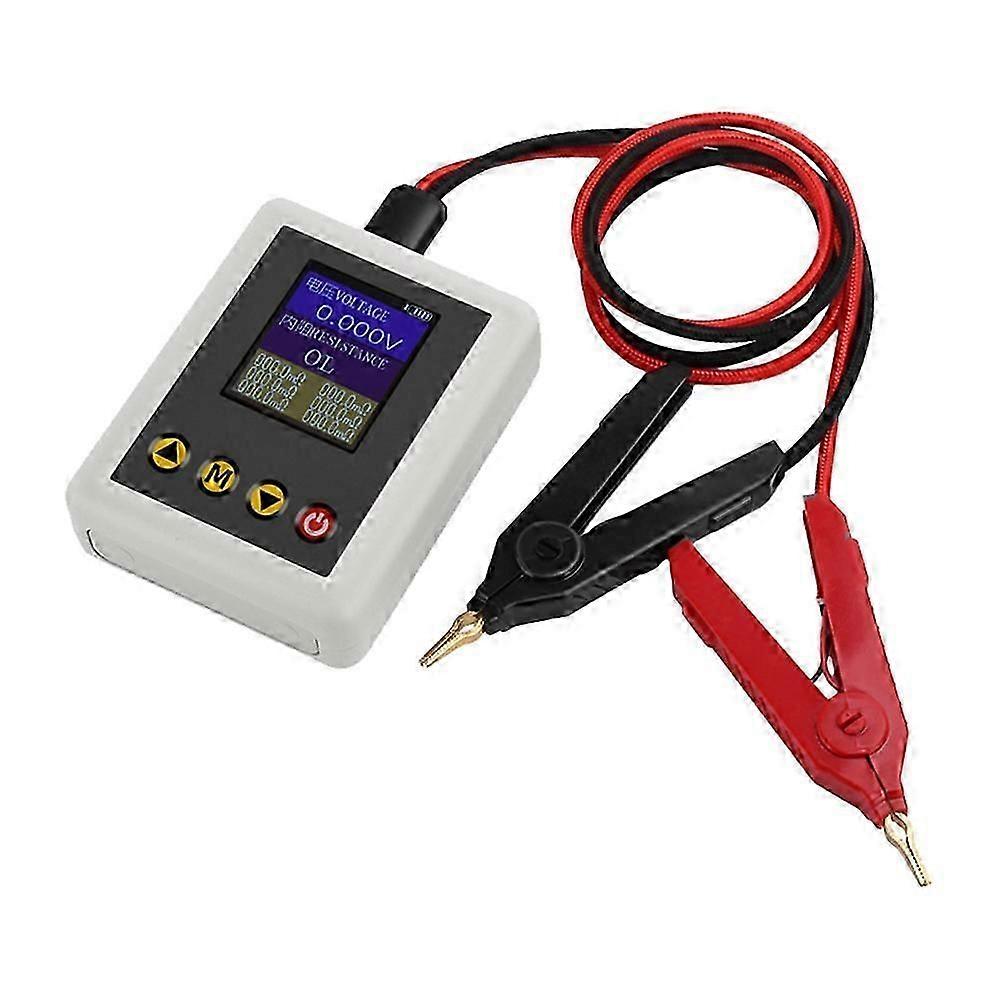 TS4520 Voltage Resistance Tester 1.77 Inch TFT with Kelvin Clip Support Fine-Tuning HD Color Screen Display Tester