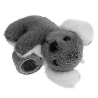 Niedliches Koala-Plüsch-Schlagarmband für Kinder, Armaturenbrettspielzeug im Auto und Rückspiegel-Zubehör für Partygeschenke und Auto-Innendekoration