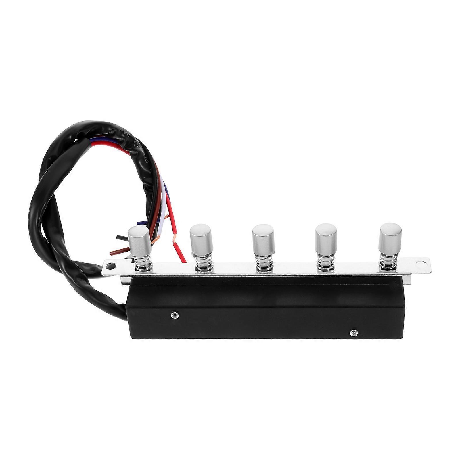 Range Hood Switch 5 Button Universal Panel Controller - Range Hood Keyboard Switch Replacement & Universal for Kitchen Use