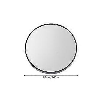 3.5inch 15X Magnifying Round Shape Makeup Mirror with Suction Cups Fixture