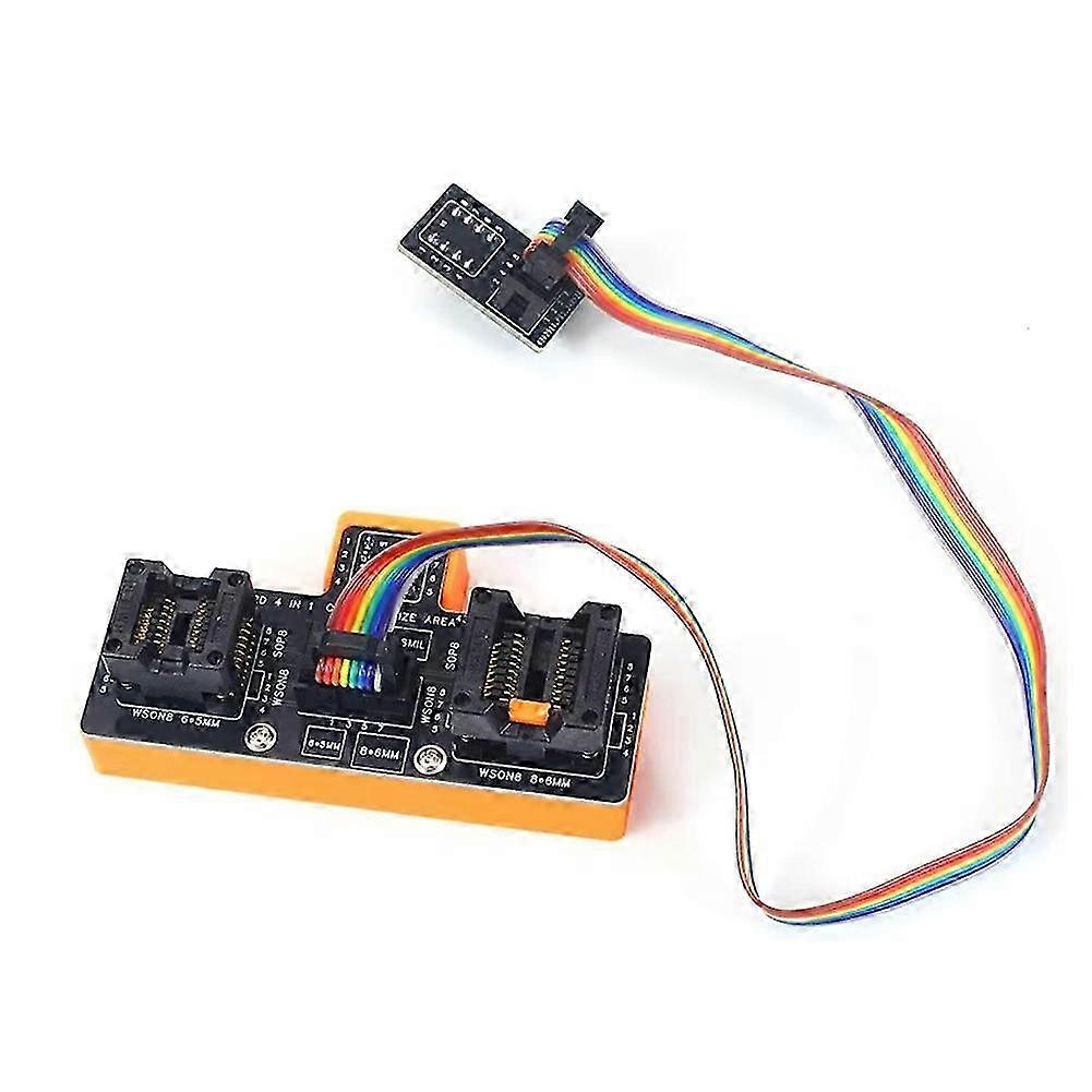 SOP8/WSON8/QDFN8 Programmer Adapter compatible with CH341/RT809H/RT809F/TL886 Series Programmer Connector