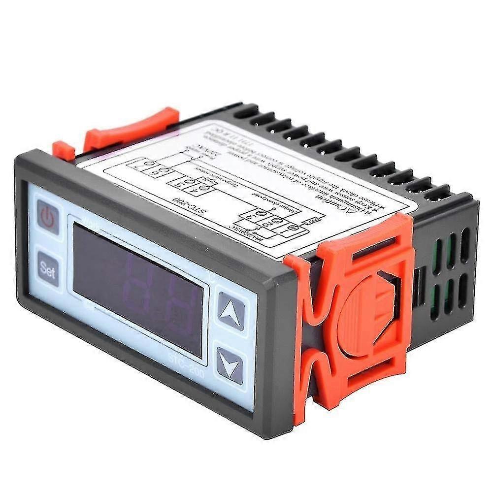 Stc-200 Digital Thermostat Temperature Controller Microcomputer Cooling And Heating Controller
