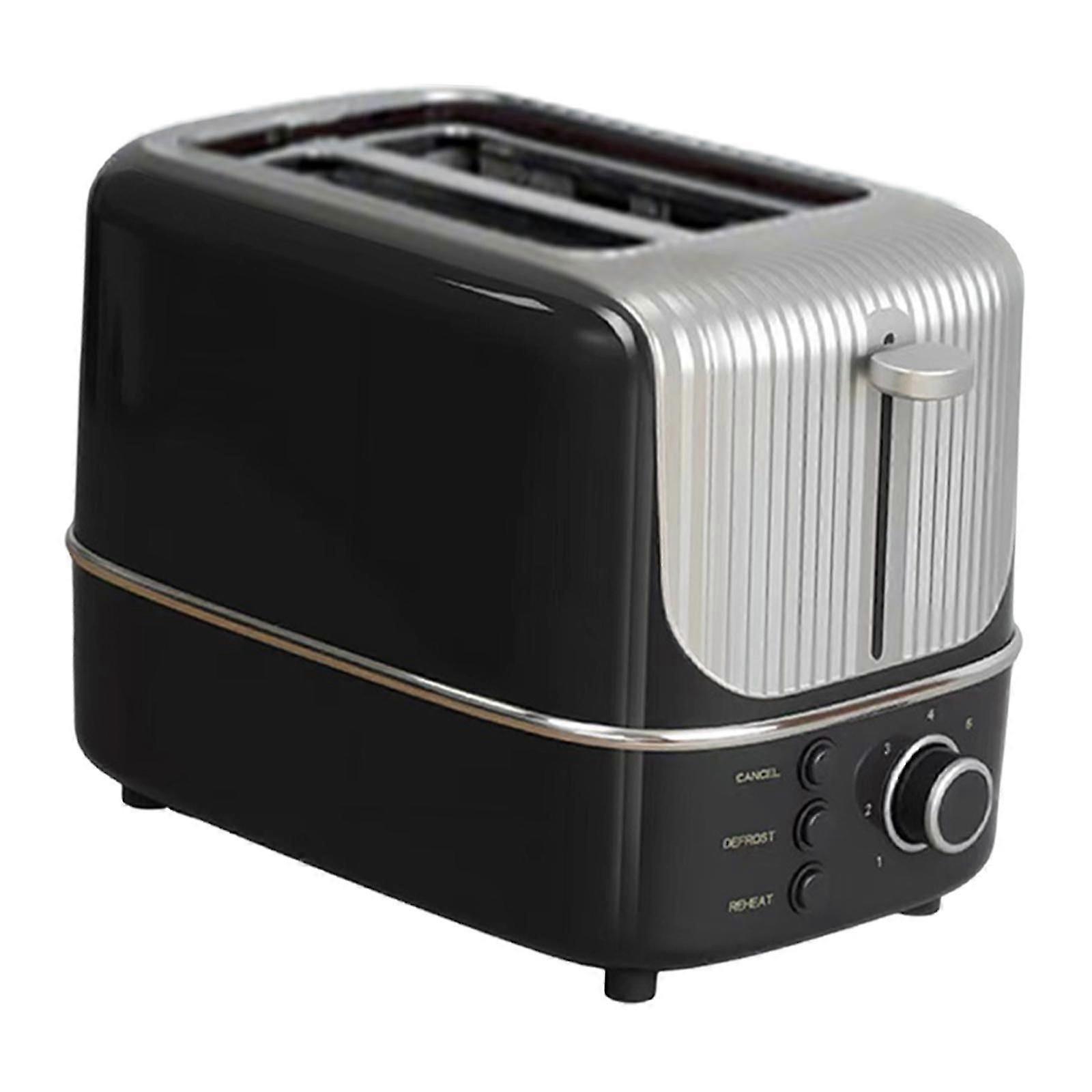 2 Slice Toaster, Home Use Compact Breakfast Machine with 9 Browning Settings 26-27