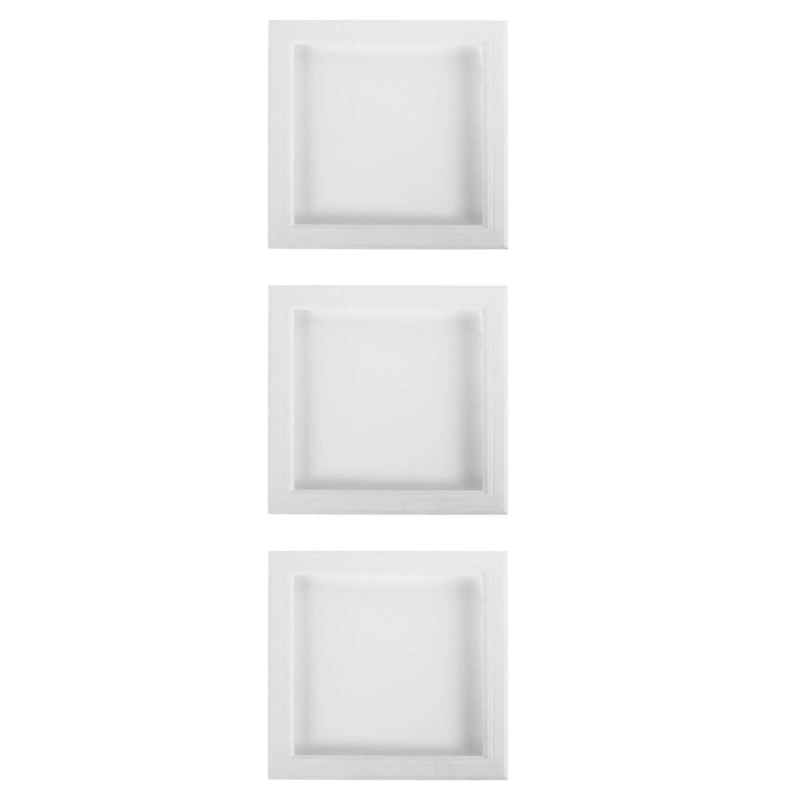 Access Panel compatible with Plumbing Durable White ABS 3Pcs compatible with Drywall Ceiling Maintenance