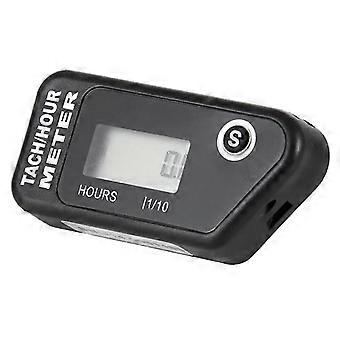 Moto Sans Fil Compteur D’heure De Vitesse Compteur Étanche LCD Affichage De Vitesse Pour Motocross Motocross Motocross VTT Tracteur Camion Bateau
