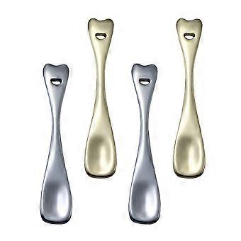 Face Cream Spoons Metal Tools for Applying 12Pcs Cosmetic Sub Package Spoons