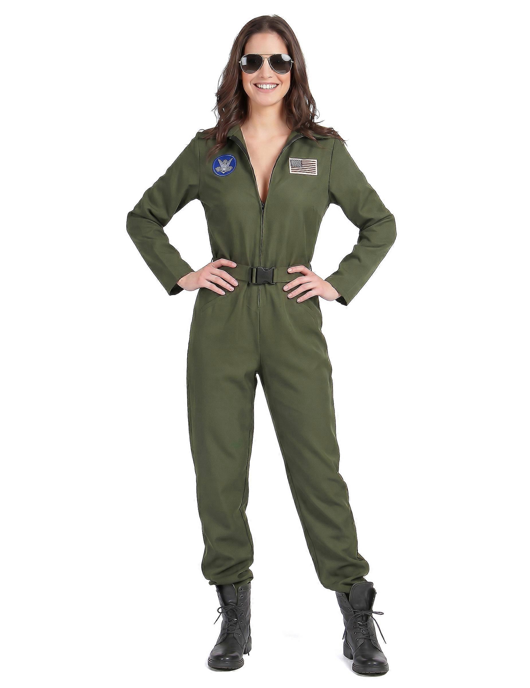 Women's airplane pilot costume