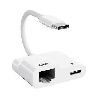 Adattatore Ethernet USB-C compatto con ricarica PD da 60 W