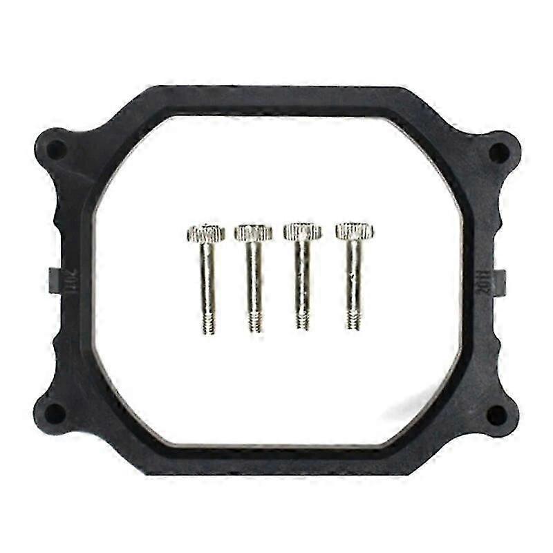 compatible with 2011 CPU Holder Plastic Stents Frame compatible with X79 Motherboard Socket compatible with Lga2011 Cpu Cooler Bracket Rectangular