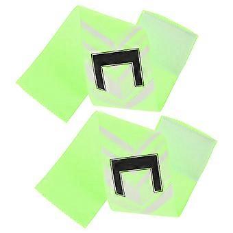 Soccer Captain Armband for 2Pcs Portable Green Bands