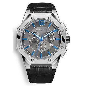 Downtown Quartz Analog Men's Watch with Cowhide Bracelet CO2010-2010