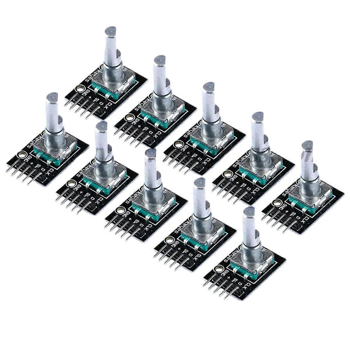 10Pcs KY040 Rotary Encoder Module 360° Control Sensor for Arduino DIY Electronics Reliable Performance