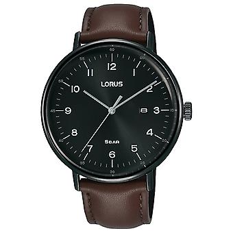 Lorus Watch for Analog Quartz Men with Cowhide Bracelet RH985MX9