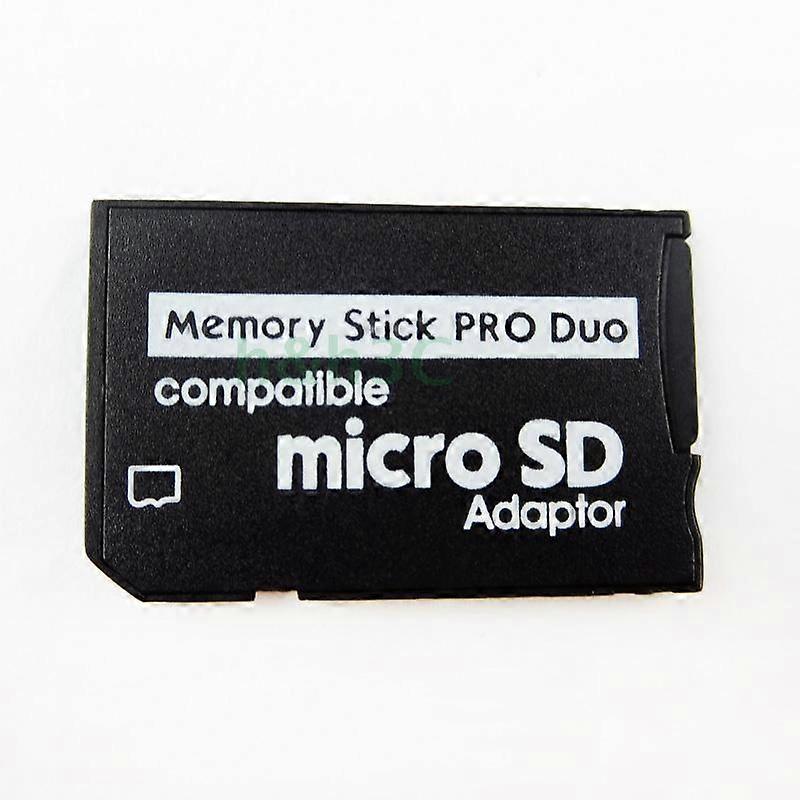 Convert Micro SD/Micro SDHC/TF Cards to MS PRO Duo Adapter Compatible with PSP