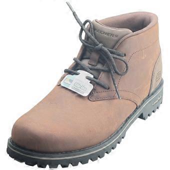 Skechers Quintero Damien Goodyear Mens Casual Boots in Dark Brown