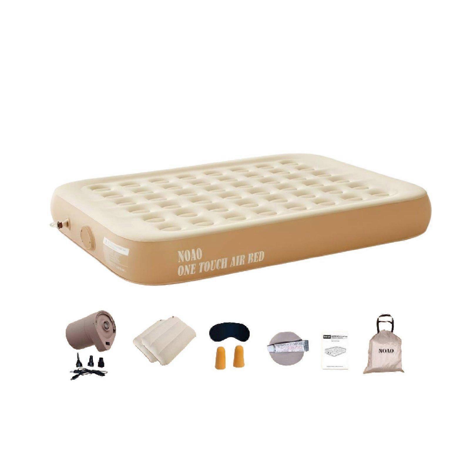 PVC Inflatable Mattress, Automatic Air Bed, Camping Sleeping Pad, Thickened