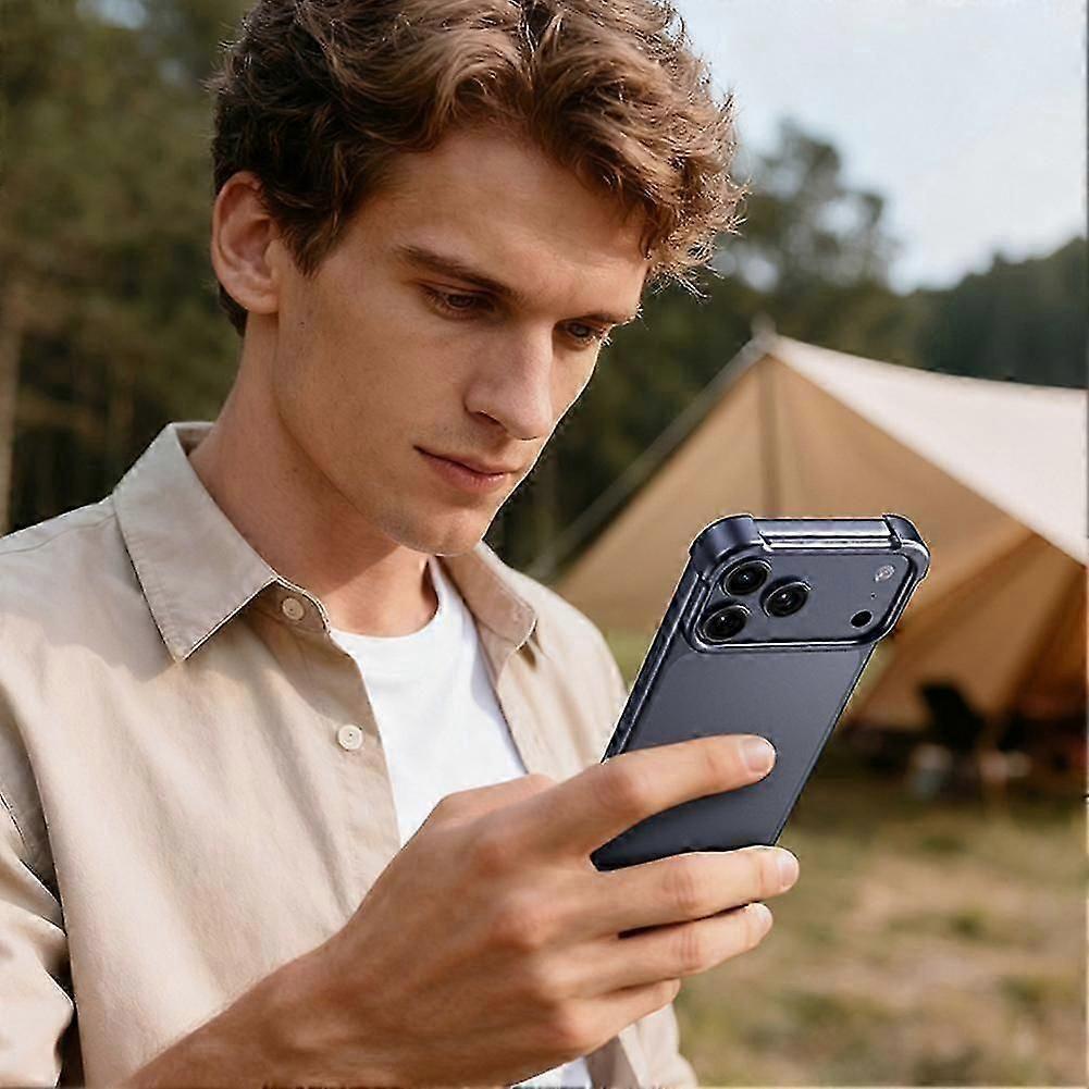 For Iphone 17 Series Frame Frameless Protector Case