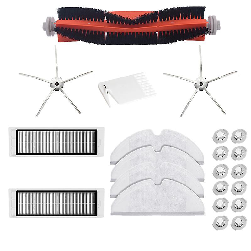 Main Brush Black Side Brush Hepa Filter For Xiaomi For Roborock S6