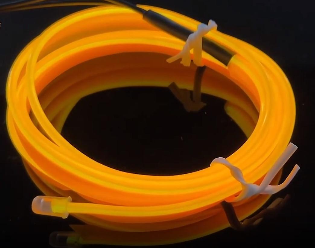 Araba İç Aksesuarları Atmosfer Lambası El Soğuk Işık Hattı Usb ile