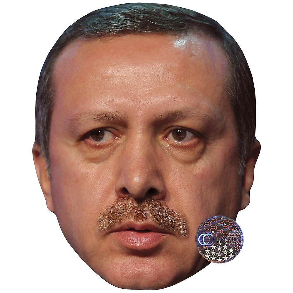 Recep Tayyip Erdoğan Big Head. Larger than life mask.