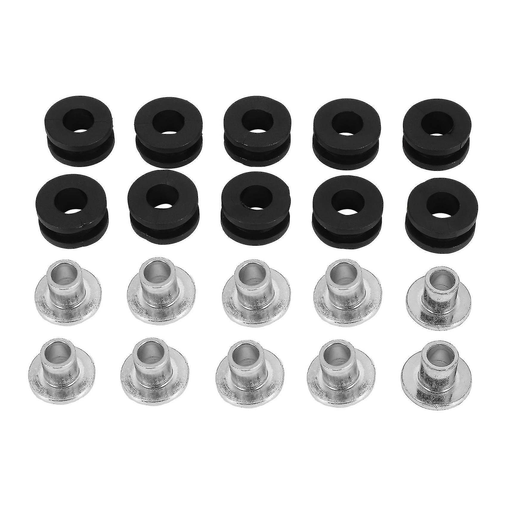 10pcs Rubber Grommets Compatible With Honda Compatible With Yamaha Compatible With Suzuki Compatible With Kawasaki