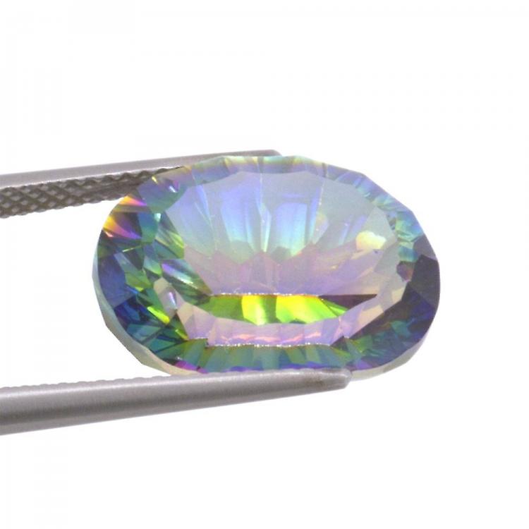 9,30ct.mystic Quartz Oval Cut awo-3