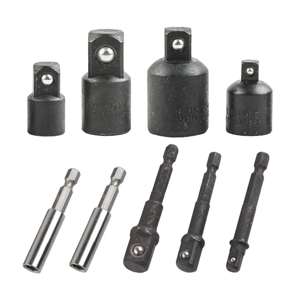 Piece Drill Socket Converter Extension Bit Set Hand Held Impact Tool