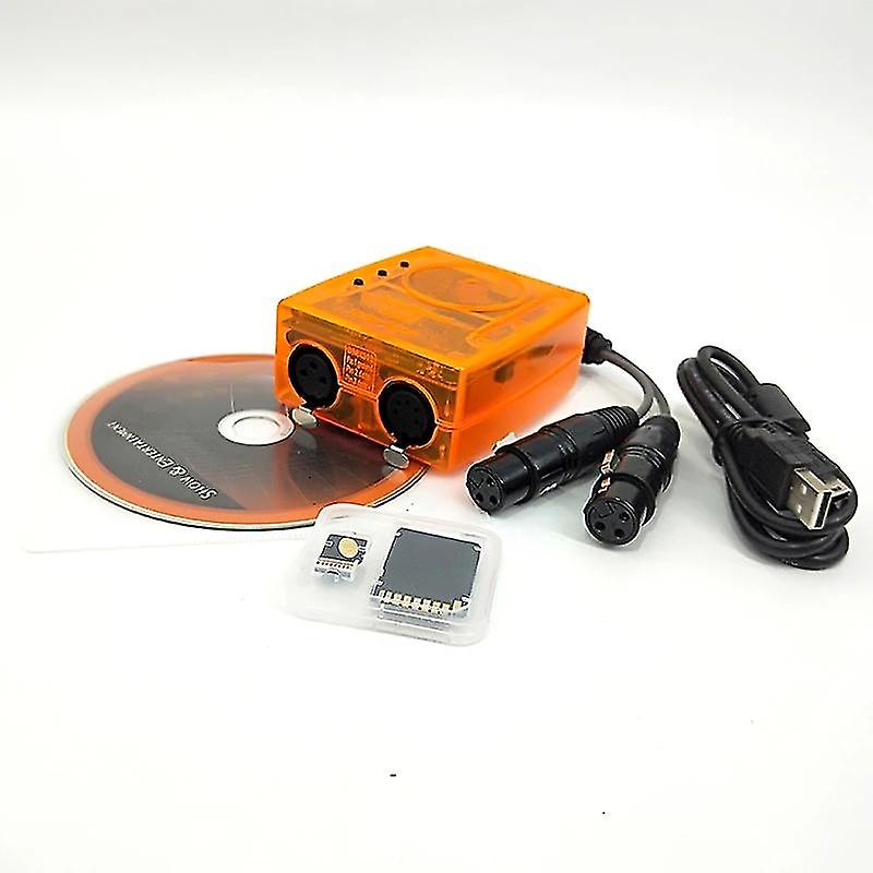 Suite2 Usb Dmx Contrôleur Dmx Interface Usb Suite2 Fc Dmx512 Disco Lighting Fog Machine Lamp Par Led Rgbw Pour Dmx Stage Light