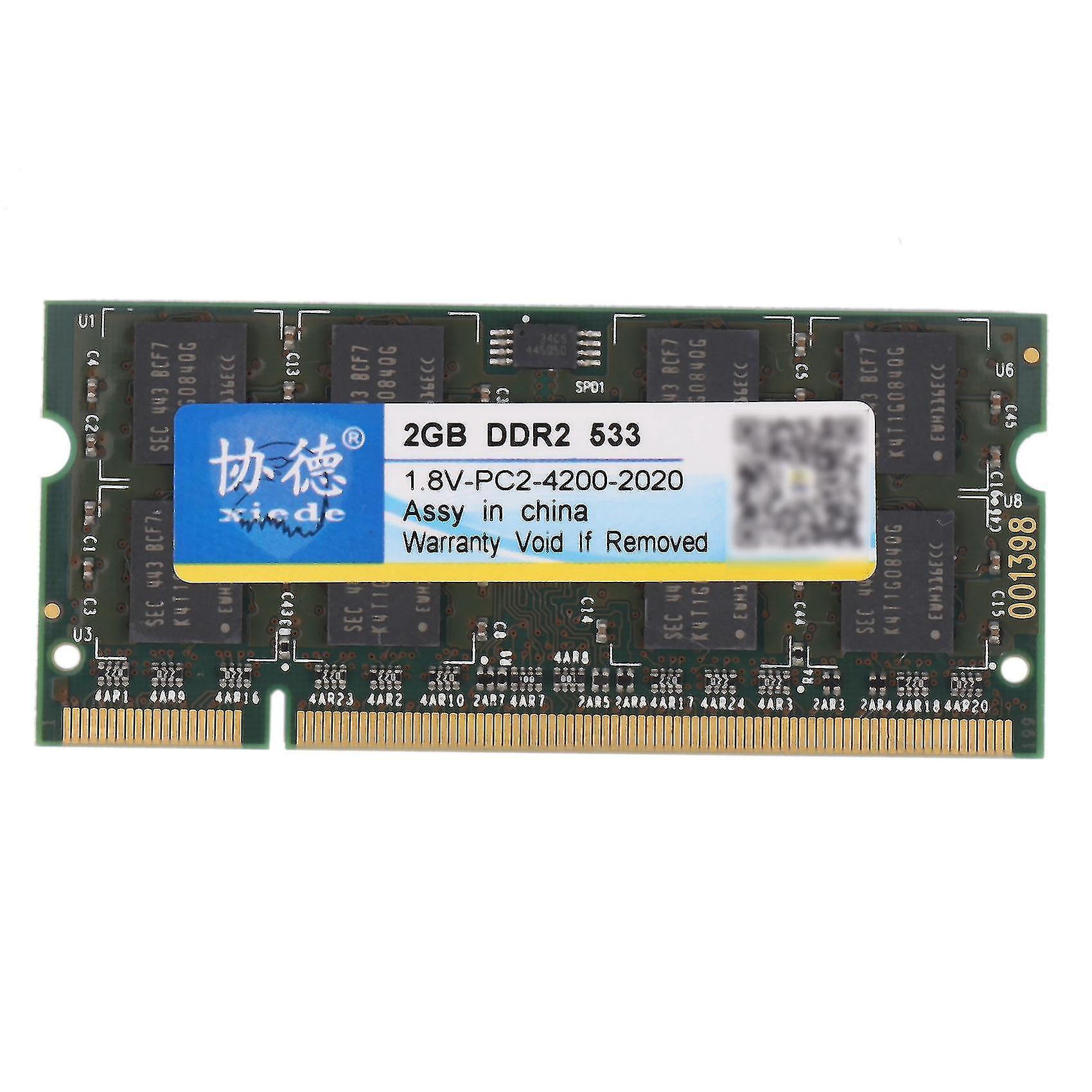 Xiede Laptop memorie RAM Modulul DDR2 533 2GB PC2-4200 240pin Dimm 533mHz Pentru Notebook X029