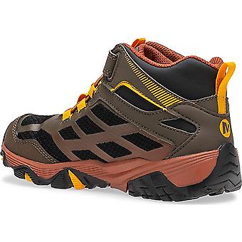 Merrell Kids' Moab FST Mid a/C WTRPF Hiking Boot