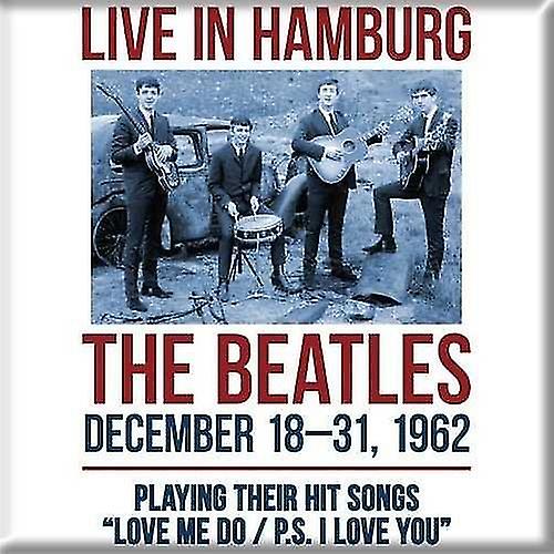 The Beatles Live In Hamburg Fridge Magnet
