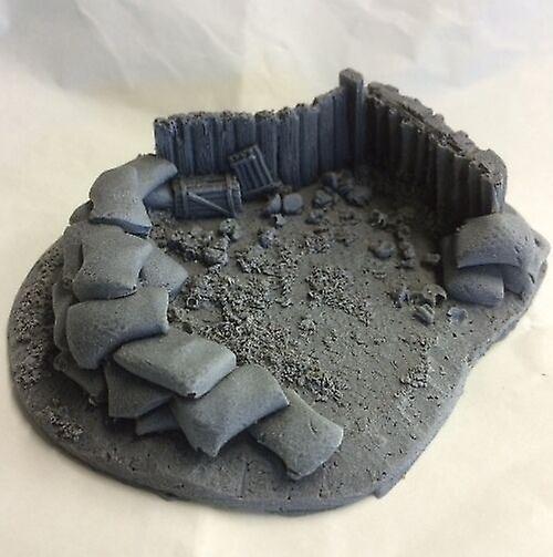 Javis BZFS2 Foxholes - Type 2 Accessories Scale model