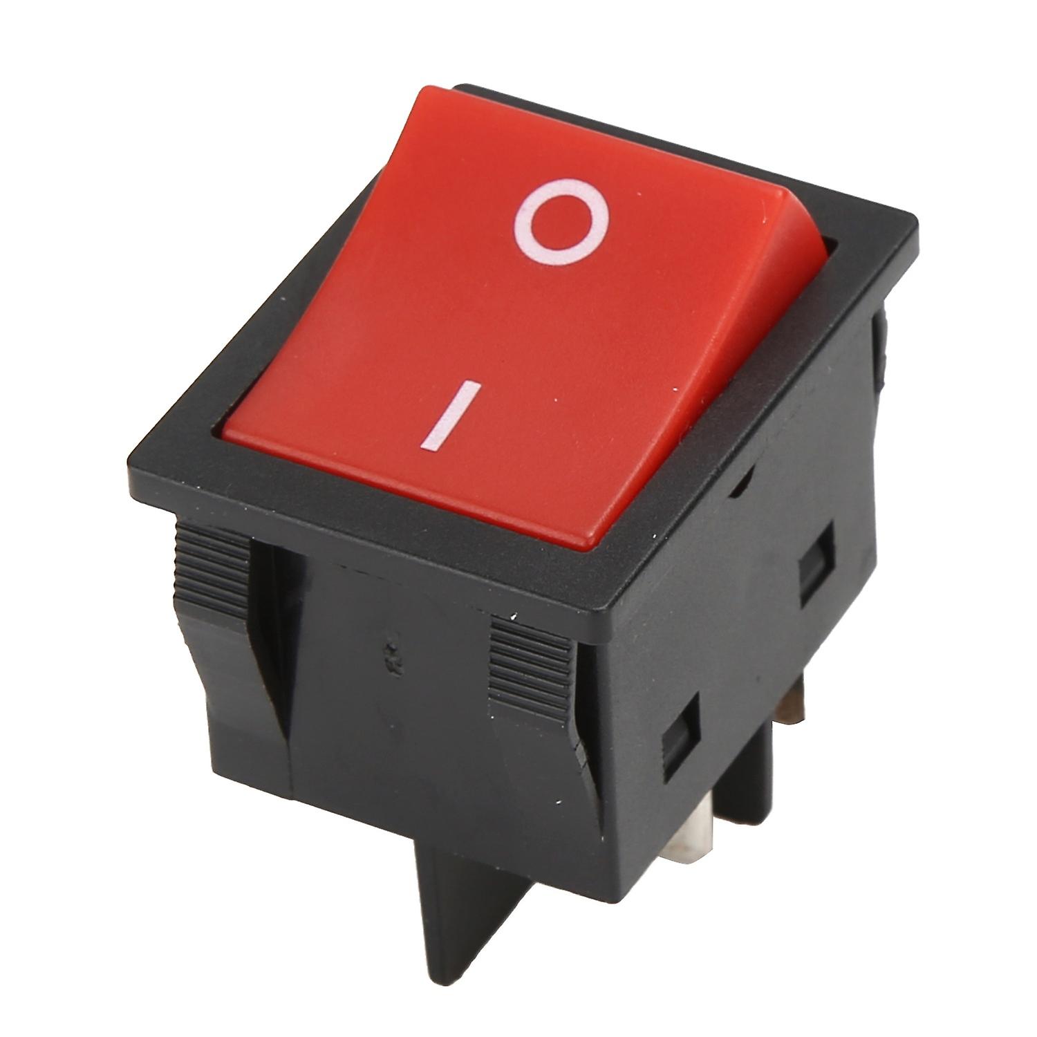 ZHOUBA 30A 125/250V 4Pin Mini Aluminum Electric Welding Machine Switch Toggle Accessory