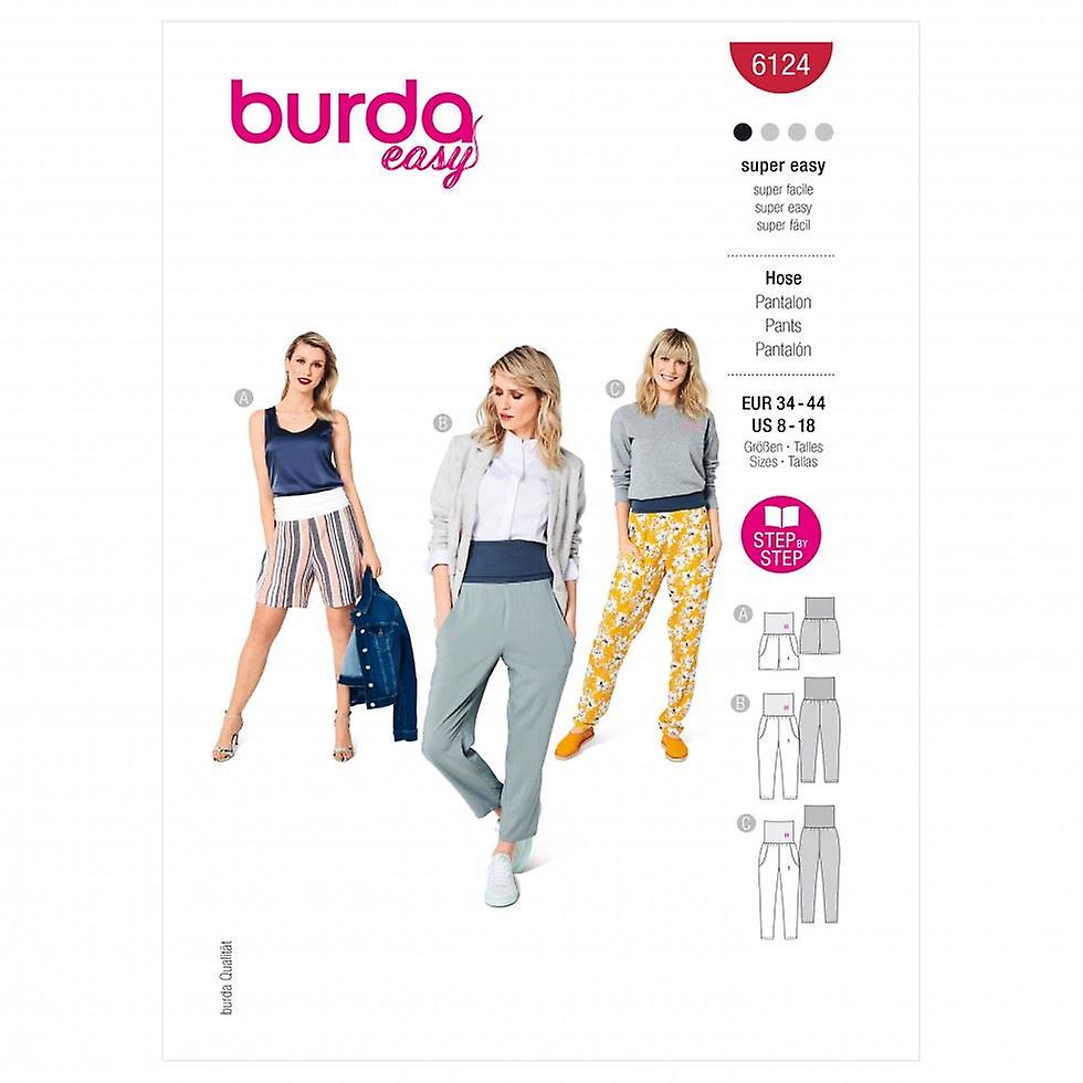Burda Paper Sewing Pattern 6124