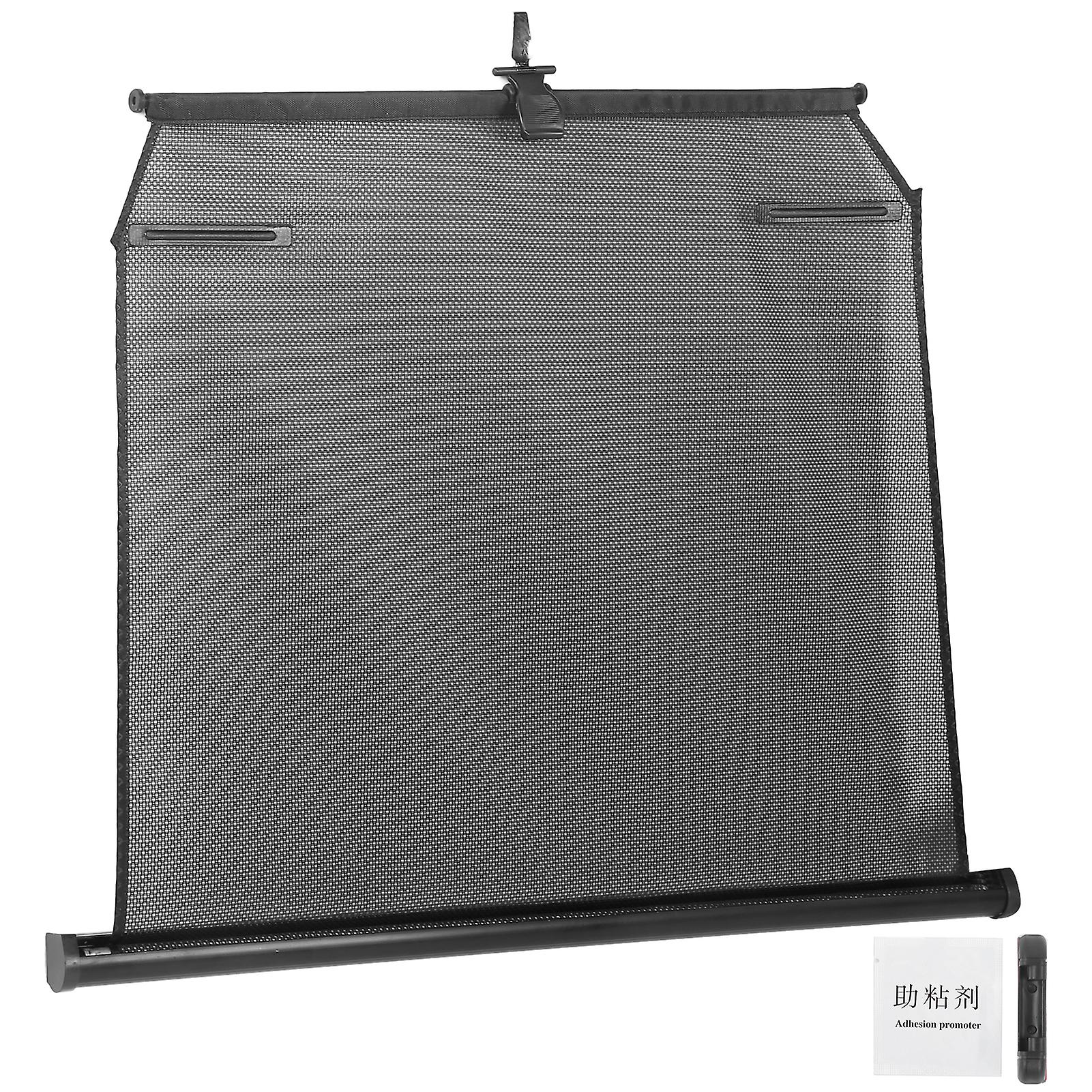 Universal Telescopic Sun Curtain Automatic Lifting Telescopic Curtains UV Protection for Car Truck SUVRear Left