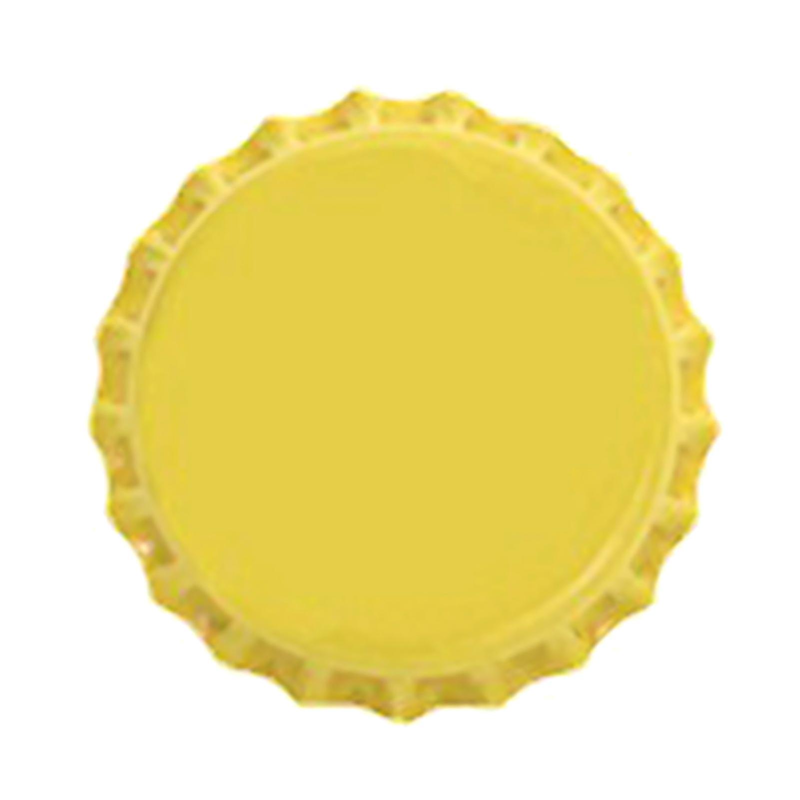 100 τεμάχια καπάκια μπουκαλιών ανθεκτική κατασκευή αντι-παραμορφώσιμα καπάκια μίνι μπύρας από λευκοσίδηρο για το σπίτι