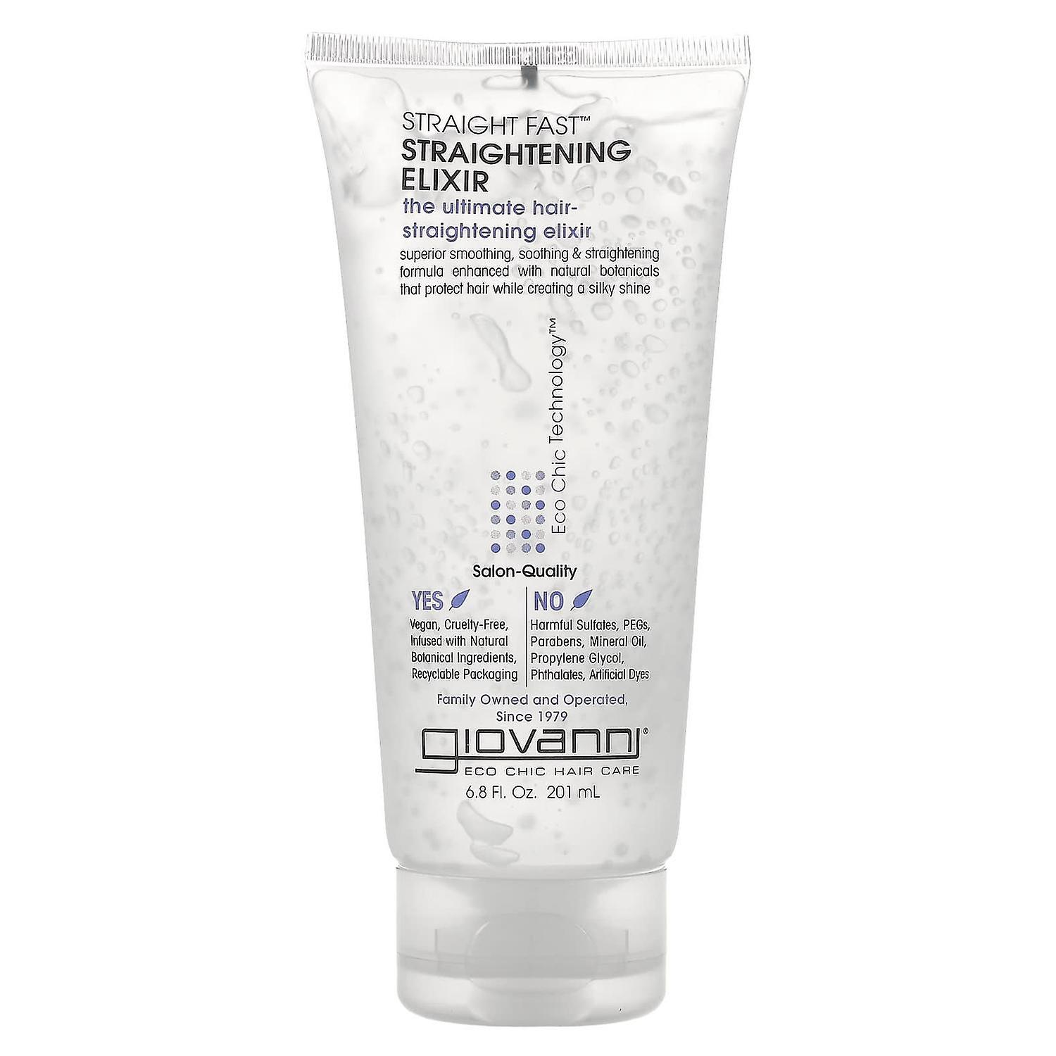 Giovanni, Straight Fast, Straightening Elixir, 6.8 fl oz (201 ml)