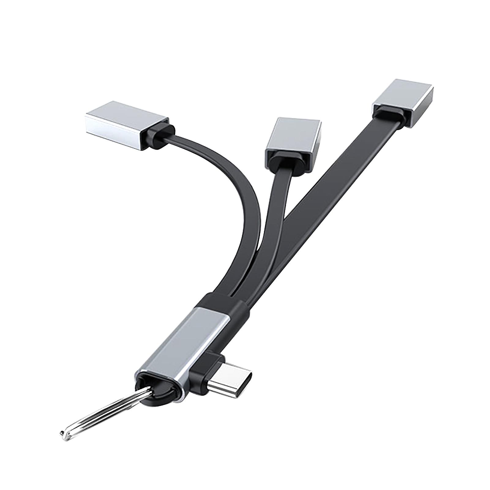 USB-C Hub 3 v 1 Podpora klávesnice / myši / U disku OTG Type-C na USB 2.0 / 3.0 Type-C Splitter pre notebook